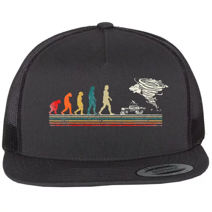 Storm Chaser Hurricane Meteorology Tornado Flat Bill Trucker Hat