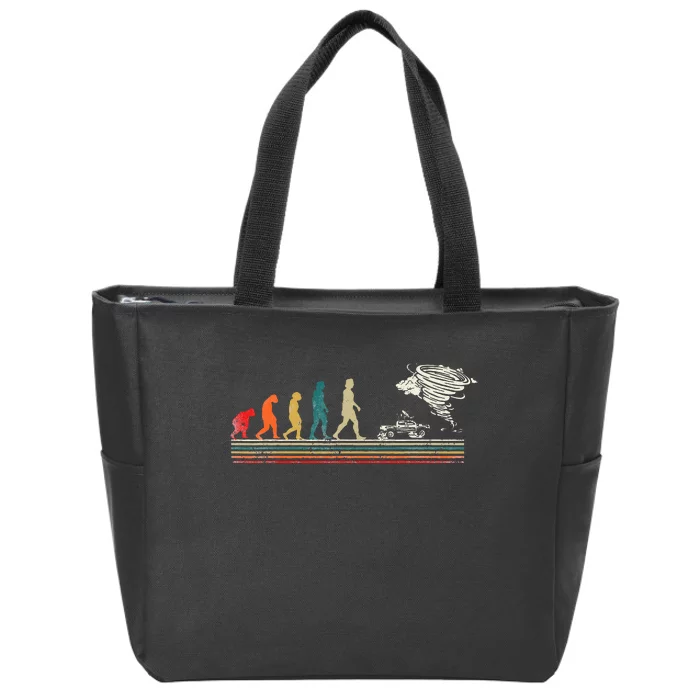 Storm Chaser Hurricane Meteorology Tornado Zip Tote Bag