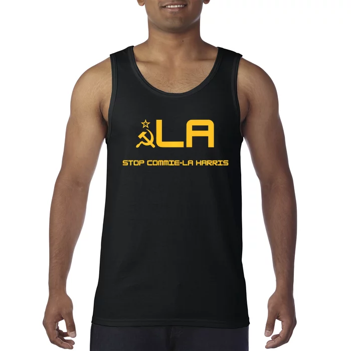 Stop Commiela Harris Stop Kamala Trump 2024 Tank Top