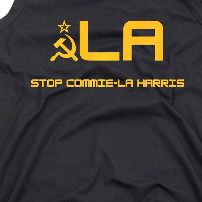 Stop Commiela Harris Stop Kamala Trump 2024 Tank Top