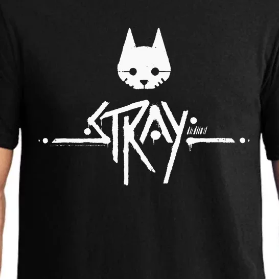 Stray Cat Head And Logo Pajama Set