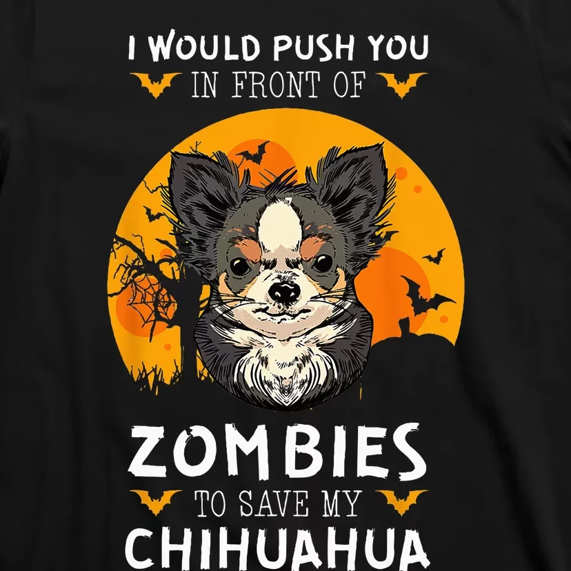 Spooky Chihuahua Halloween Zombie Pet Costume T-Shirt