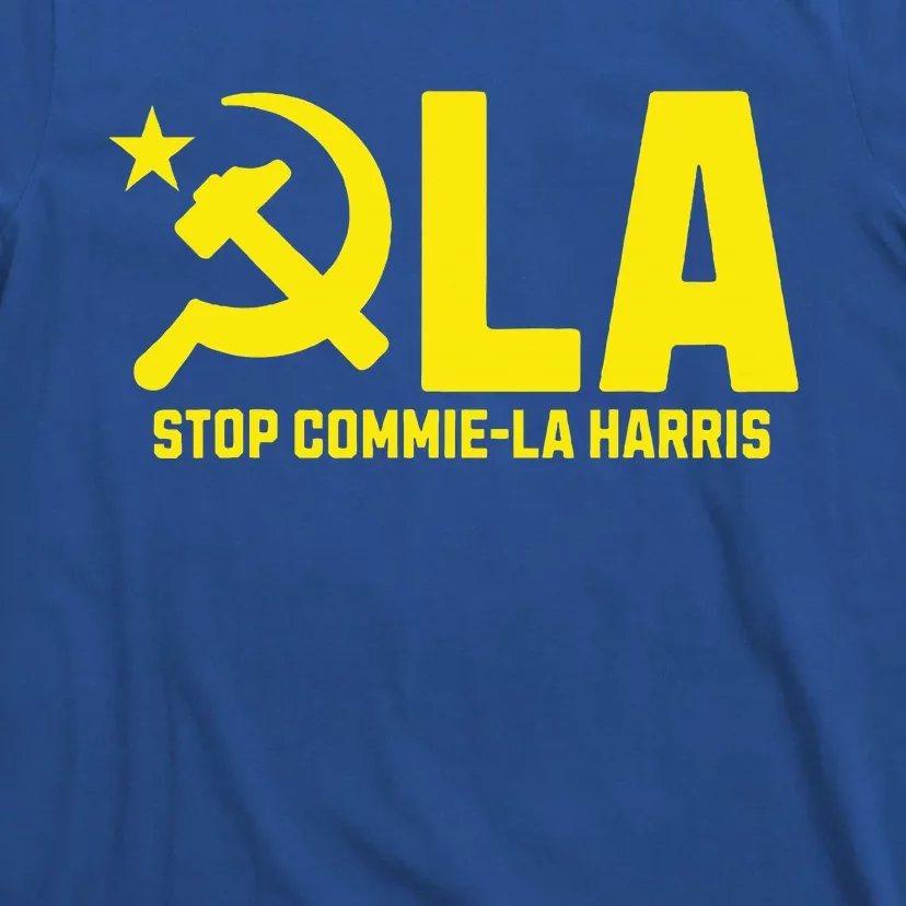 Stop Commiela Harris Kamala Communism Trump Supporter 2024 T-Shirt