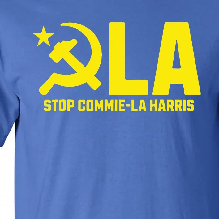 Stop Commiela Harris Kamala Communism Trump Supporter 2024 Tall T-Shirt