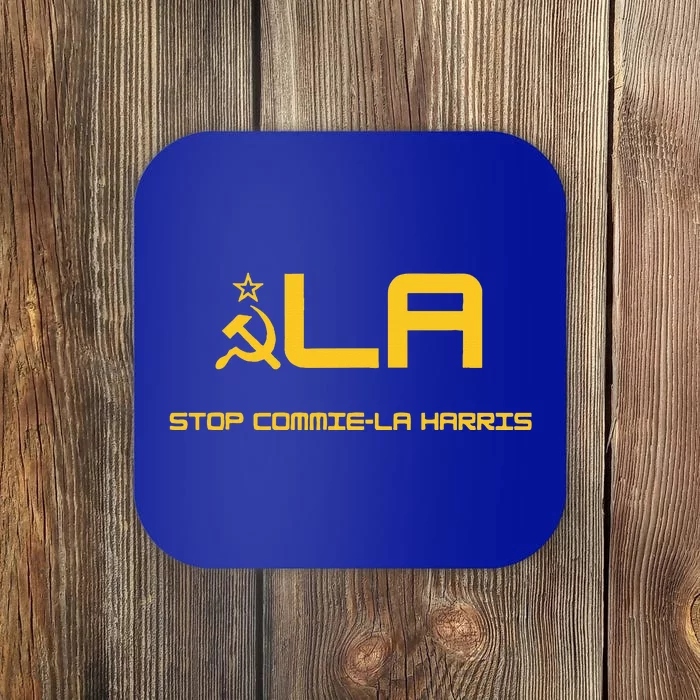 Stop Commiela Harris Stop Kamala Trump 2024 Coaster