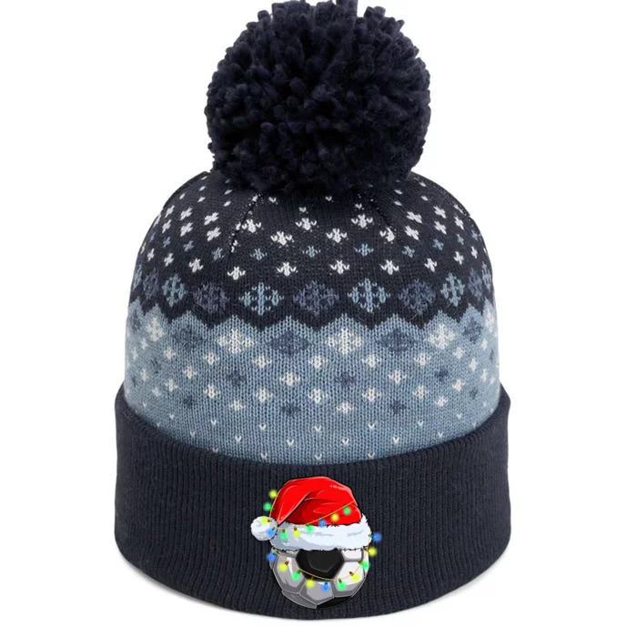 Soccer Christmas Holiday Gift The Baniff Cuffed Pom Beanie