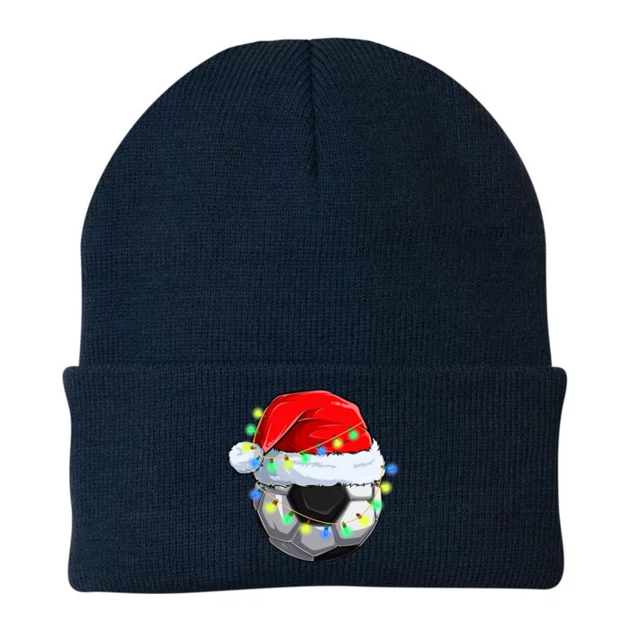 Soccer Christmas Holiday Gift Knit Cap Winter Beanie