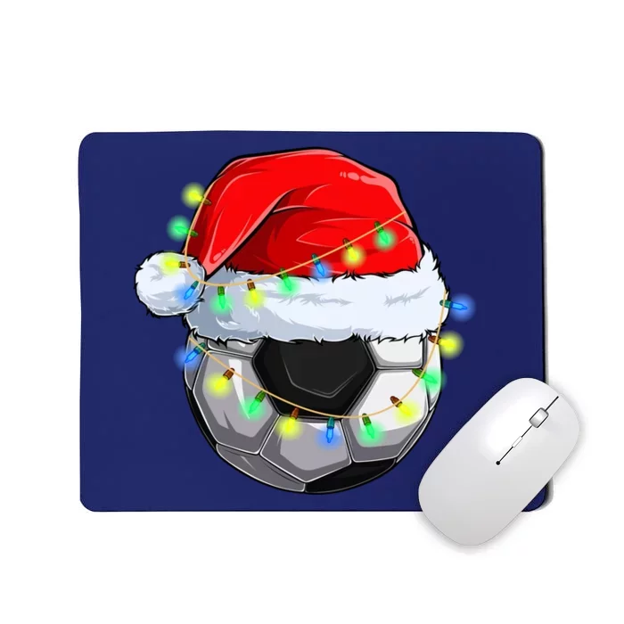 Soccer Christmas Holiday Gift Mousepad