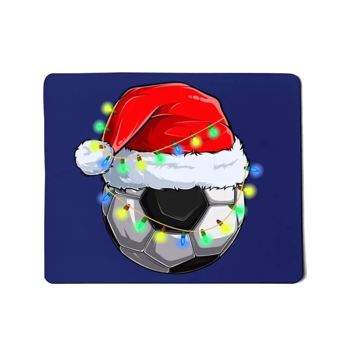 Soccer Christmas Holiday Gift Mousepad