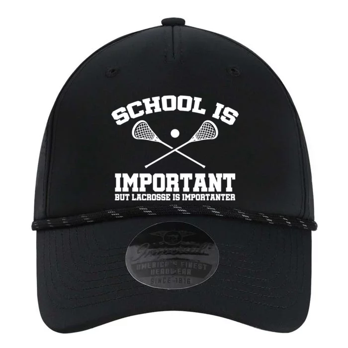 School Is Important But Lacrosse Is Importanter Performance The Dyno Cap