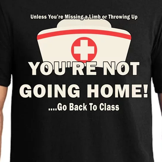 School Nurse Go Back To Class Pajama Set