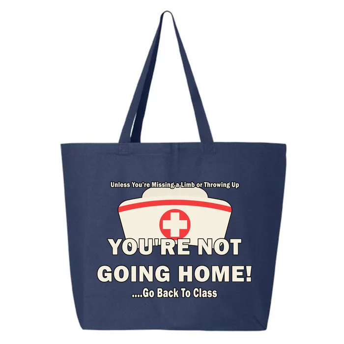 School Nurse Go Back To Class 25L Jumbo Tote