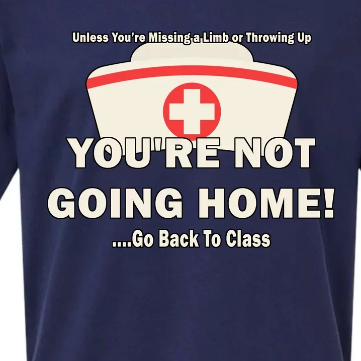 School Nurse Go Back To Class Sueded Cloud Jersey T-Shirt