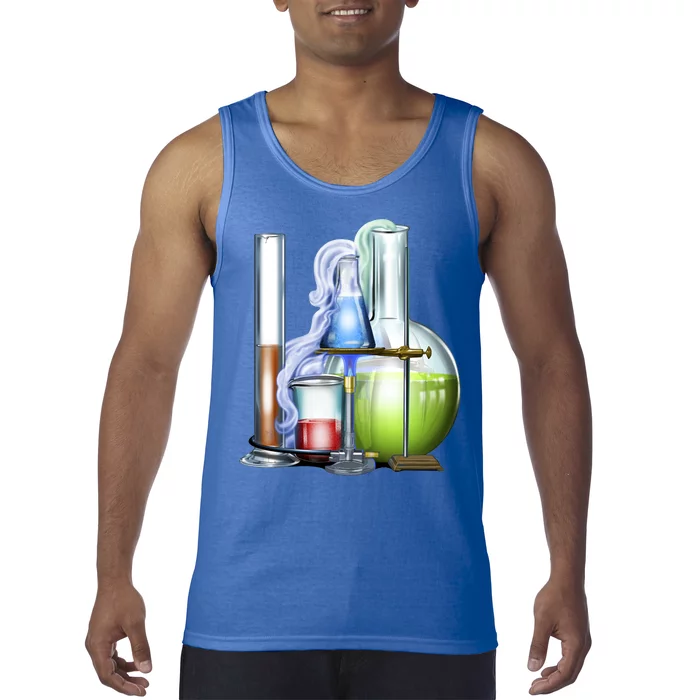 School Science Beakers Tank Top