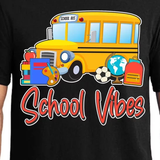 School Vibes Back to School Pajama Set