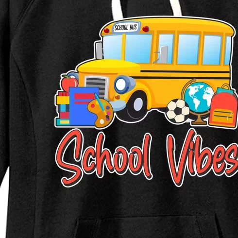 School Vibes Back to School Women's Fleece Hoodie