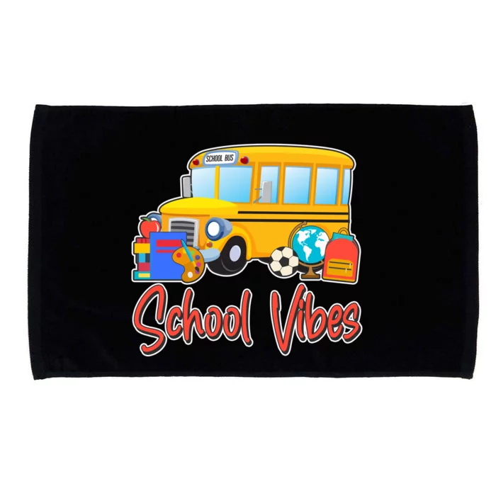 School Vibes Back to School Microfiber Hand Towel