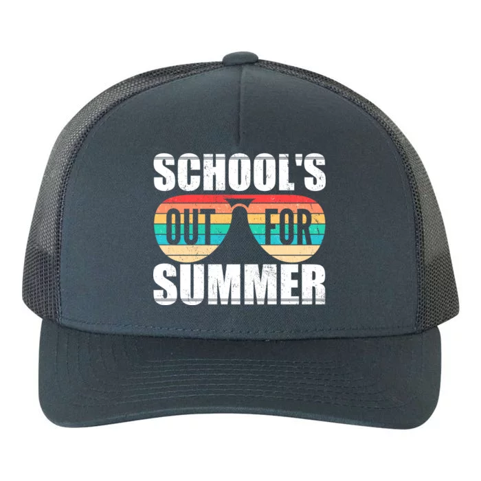 School's Out For Summer Shades Yupoong Adult 5-Panel Trucker Hat