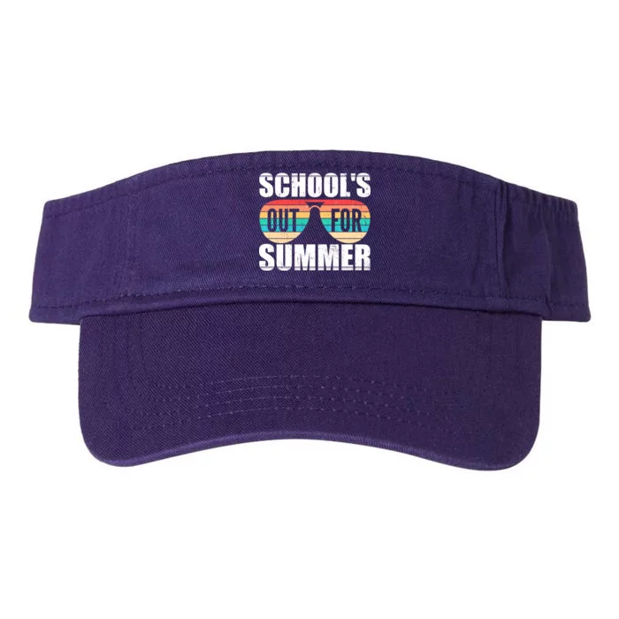 School's Out For Summer Shades Valucap Bio-Washed Visor