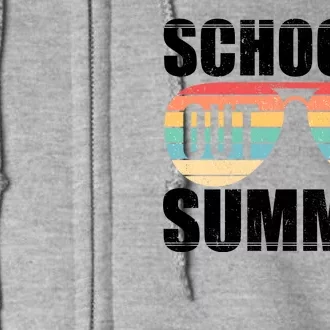 School's Out For Summer Shades Full Zip Hoodie