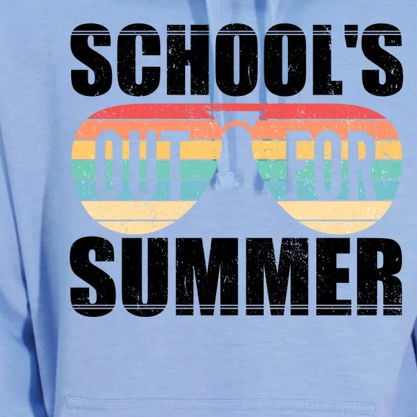 School's Out For Summer Shades Unisex Surf Hoodie