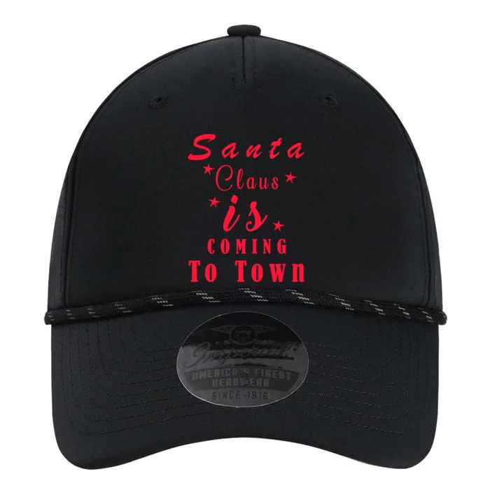 Santa Claus Is Coming To Town Christmas Celebration Gift Performance The Dyno Cap