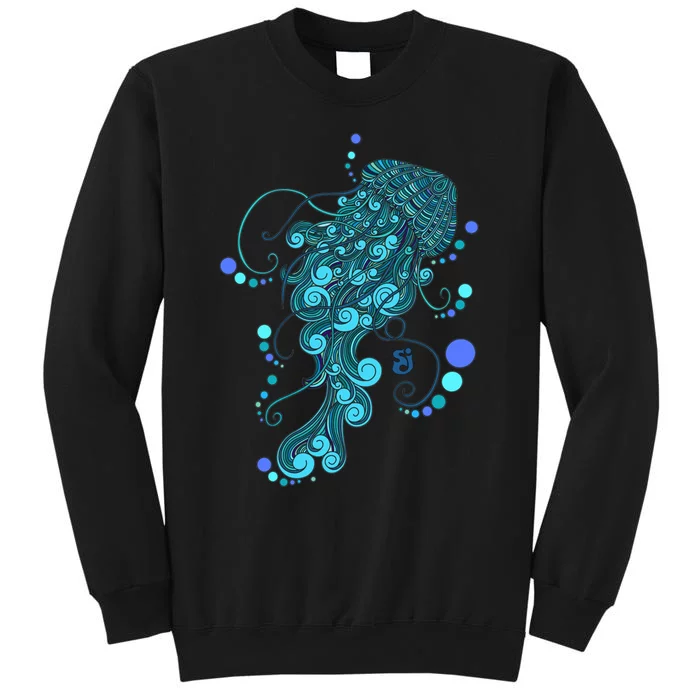 String Cheese Incident Jelly Fish Tall Sweatshirt