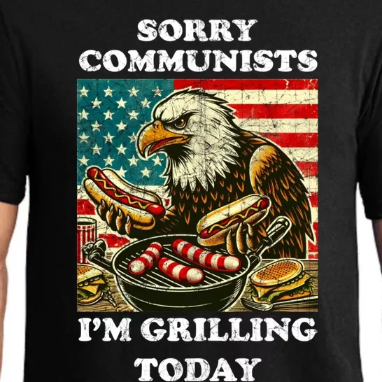 Sorry Communists Im Grilling Today Pajama Set