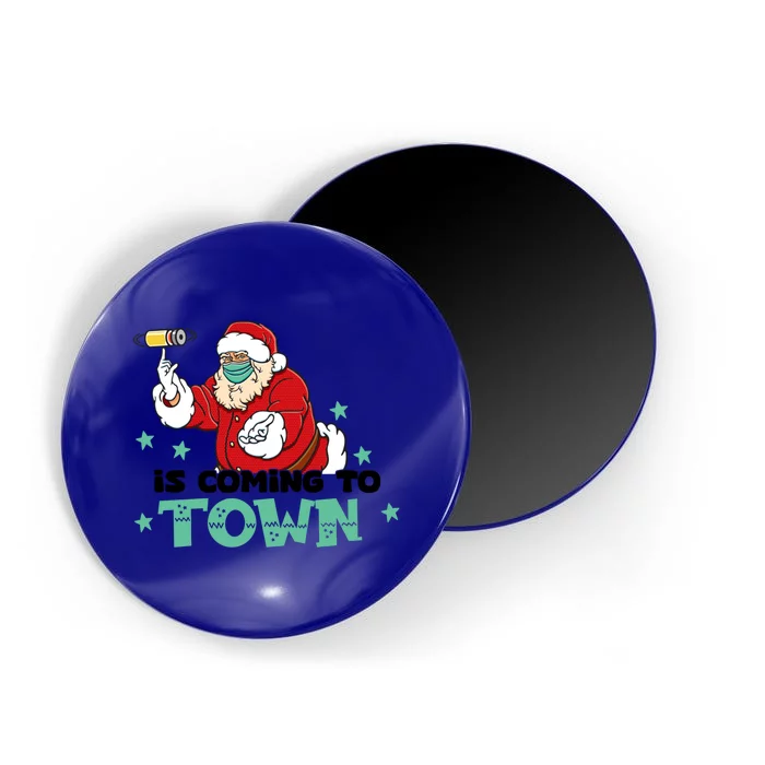 Santa Claus Is Coming To Town Gift Magnet