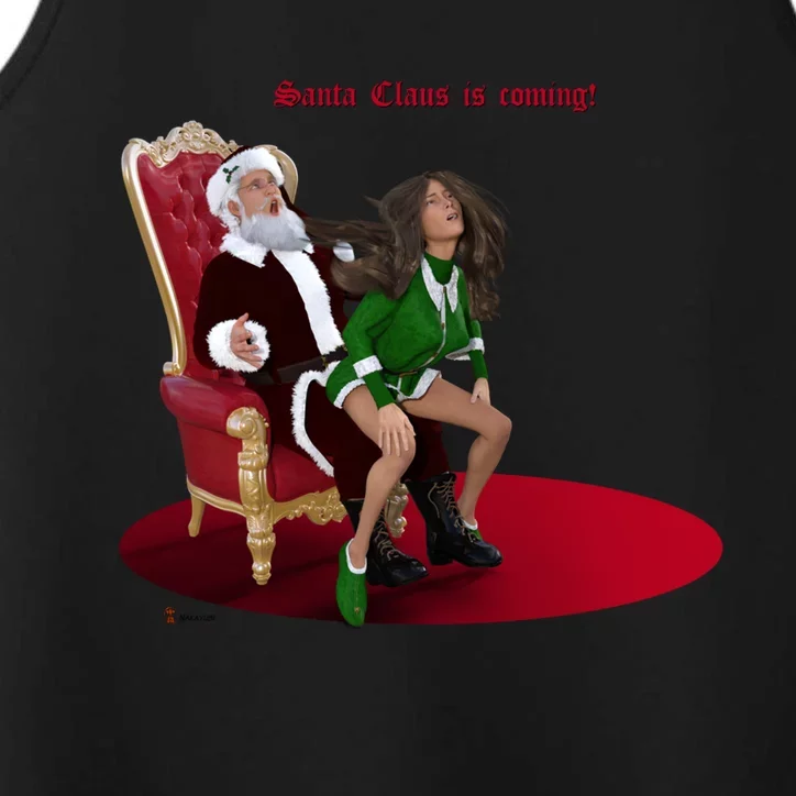 Santa Claus Is Coming! Gift Performance Tank