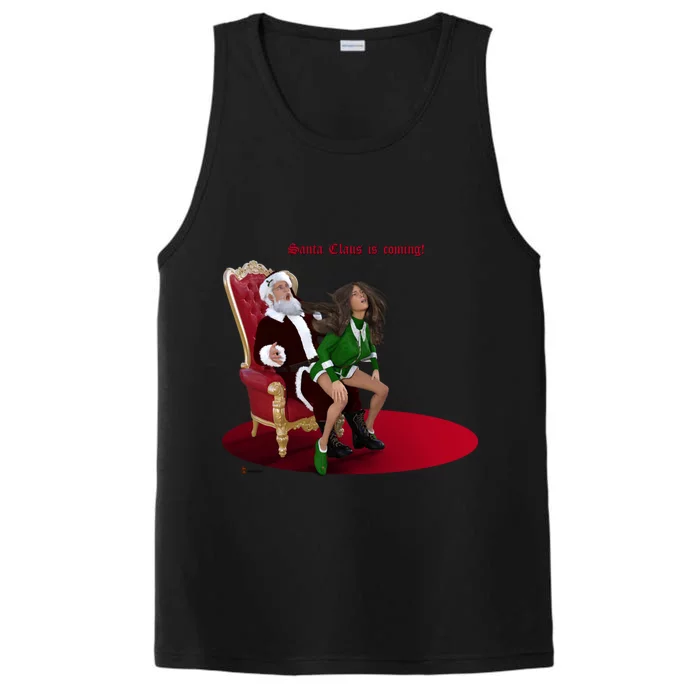 Santa Claus Is Coming! Gift Performance Tank