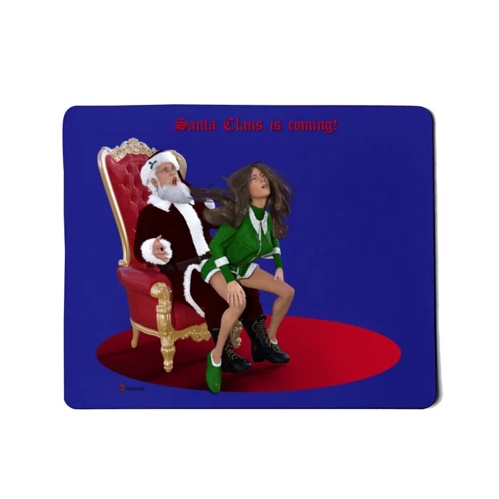 Santa Claus Is Coming! Gift Mousepad