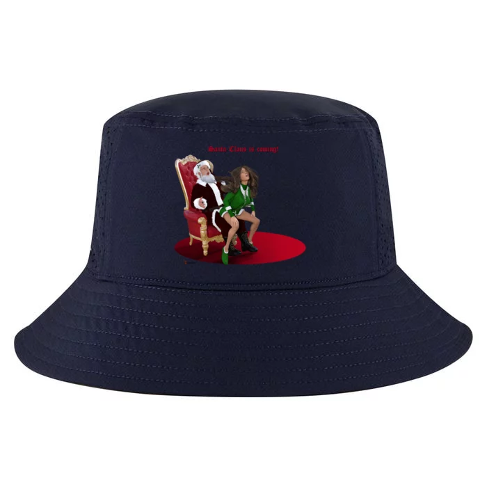 Santa Claus Is Coming! Gift Cool Comfort Performance Bucket Hat