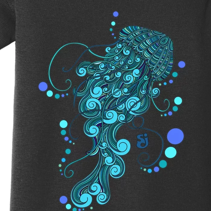 String Cheese Incident Jelly Fish Baby Bodysuit