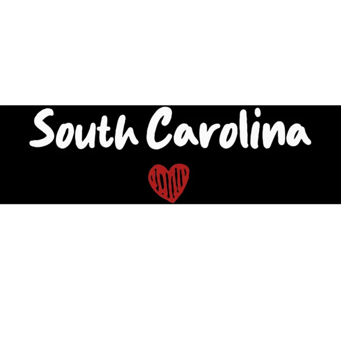 South Carolina I Love South Carolina Classic Bumper Sticker