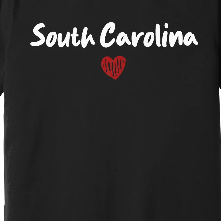 South Carolina I Love South Carolina Classic Premium T-Shirt