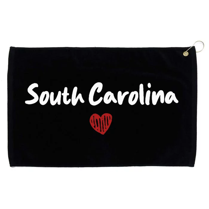 South Carolina I Love South Carolina Classic Grommeted Golf Towel