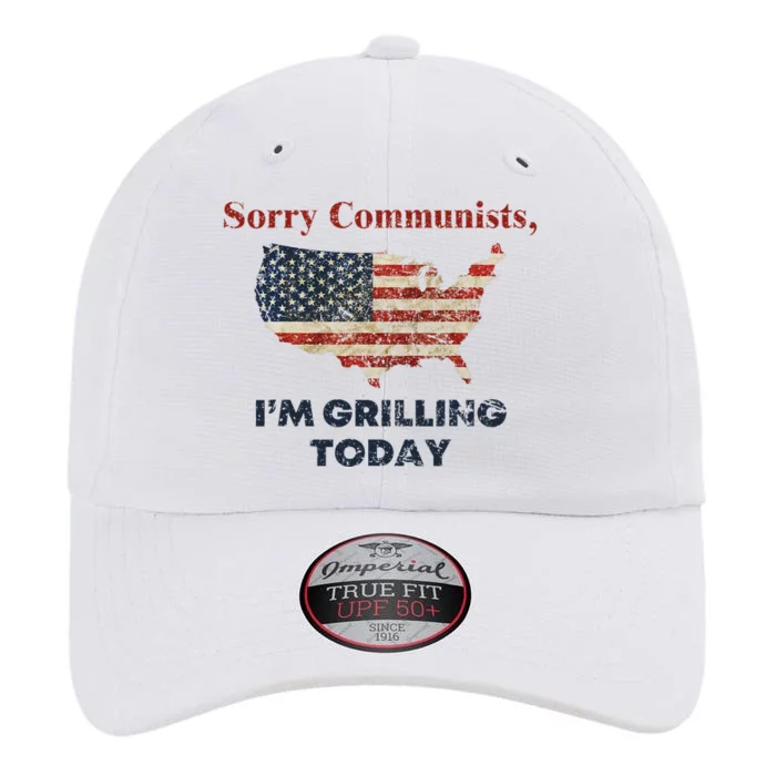 Sorry Communists IM Grilling Today Funny Bbq Design The Original Performance Cap