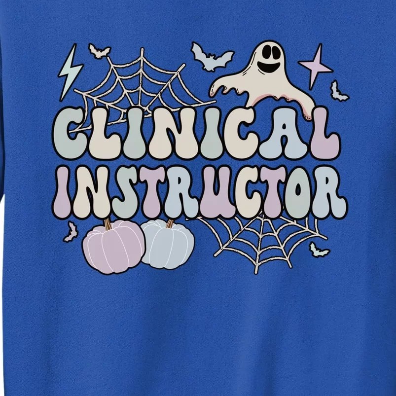 Spooky Clinical Instructor Halloween Cute Gift Tall Sweatshirt