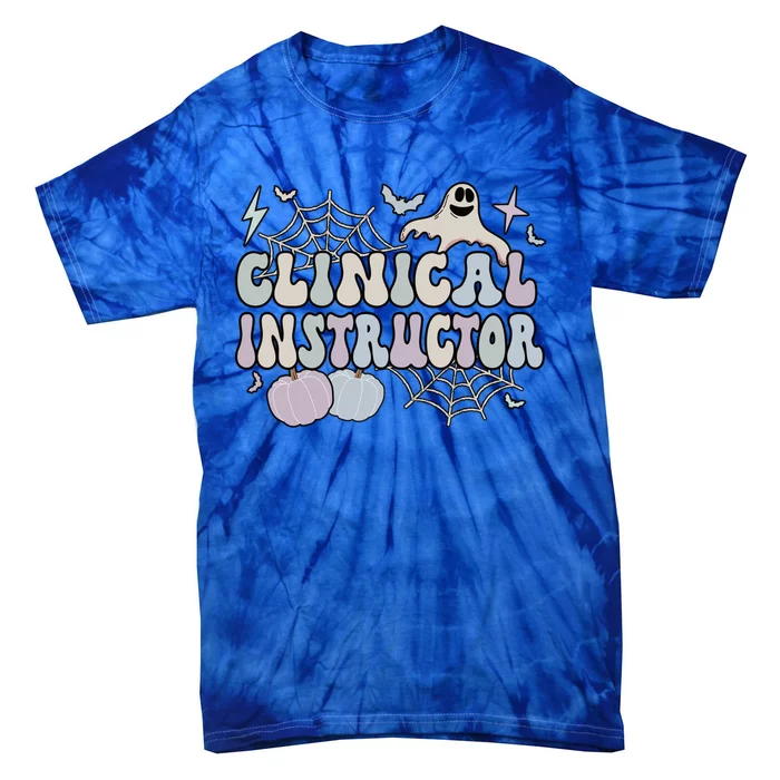 Spooky Clinical Instructor Halloween Cute Gift Tie-Dye T-Shirt