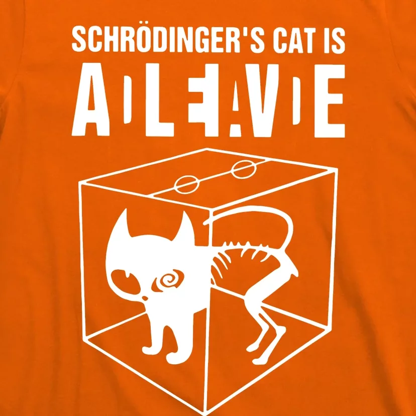 SchrodingerS Cat Is Alive Dead T-Shirt