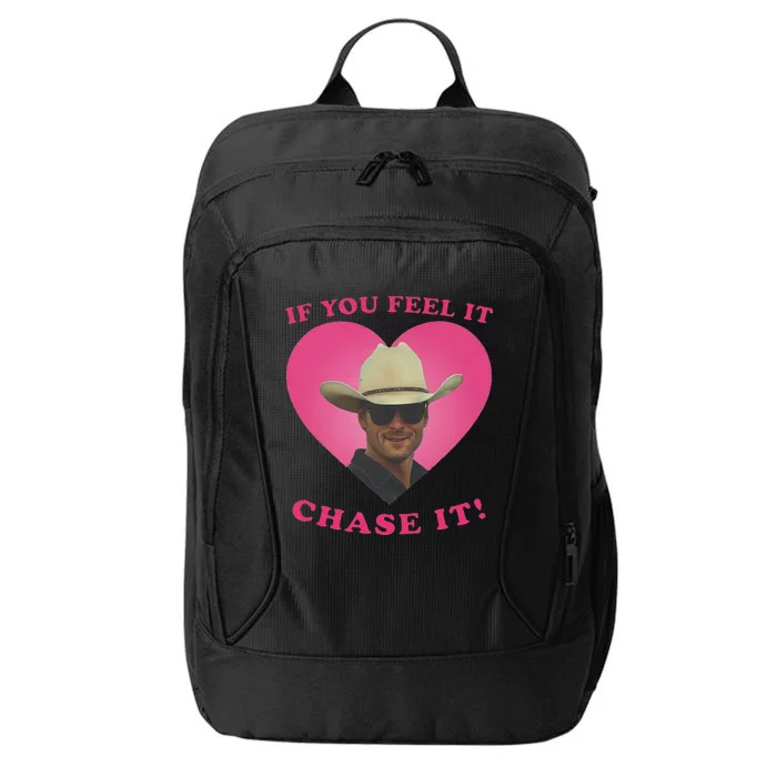 Storm Chasers If You Feel It Chase It City Backpack