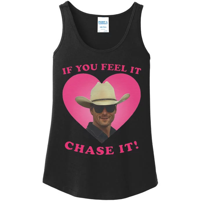 Storm Chasers If You Feel It Chase It Ladies Essential Tank