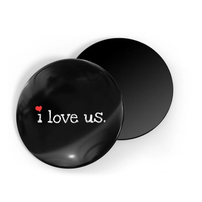 Sweet Couples I Love Us With Hearts ValentineS Day Magnet