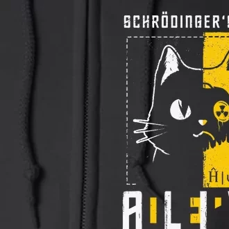 SchrodingerS Cat Is Dead And Alive Quantum Physics Full Zip Hoodie