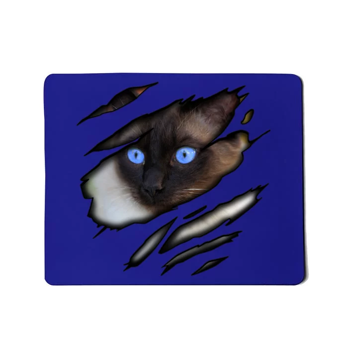 Siamese Cat In Me Design Cadesign Purebred Cat Gift Mousepad