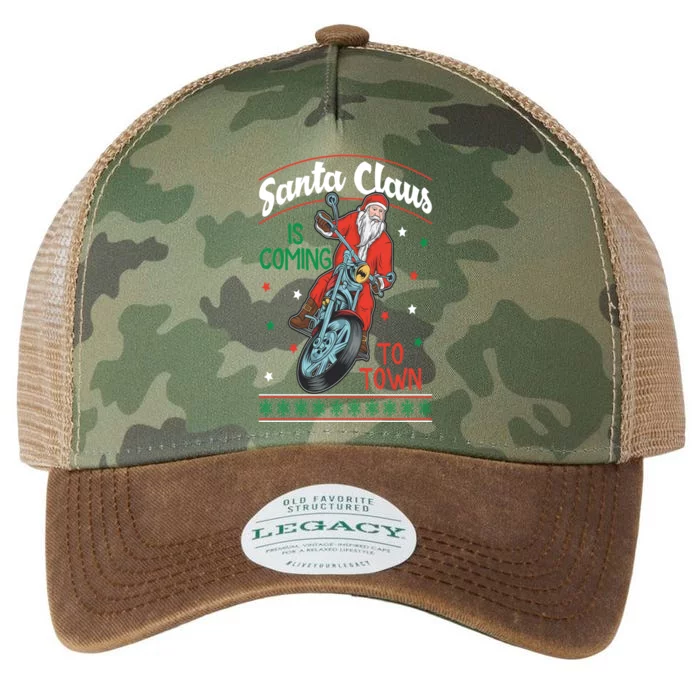 Santa Claus Is Coming Gift Legacy Tie Dye Trucker Hat