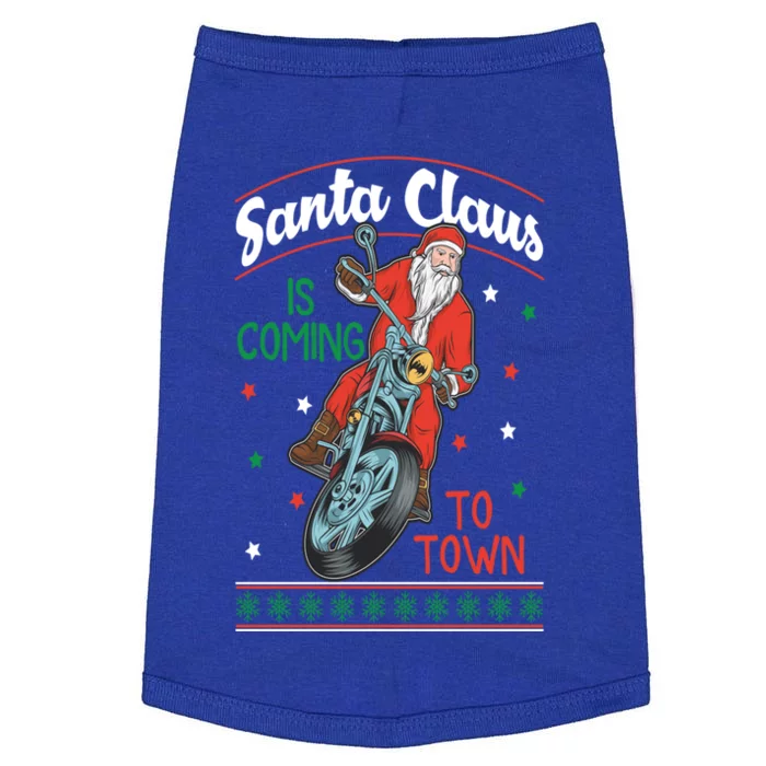 Santa Claus Is Coming Gift Doggie Tank