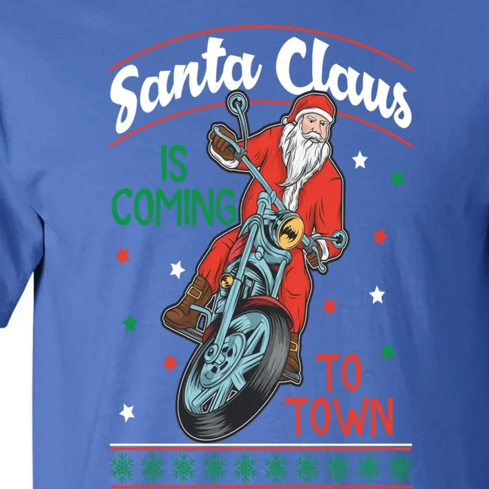 Santa Claus Is Coming Gift Tall T-Shirt