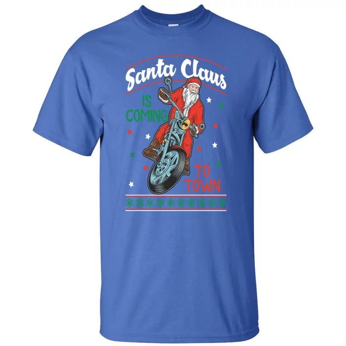 Santa Claus Is Coming Gift Tall T-Shirt